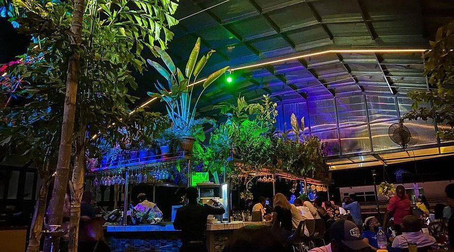 Monrovia Liberia rooftop bar nightlife cityscape