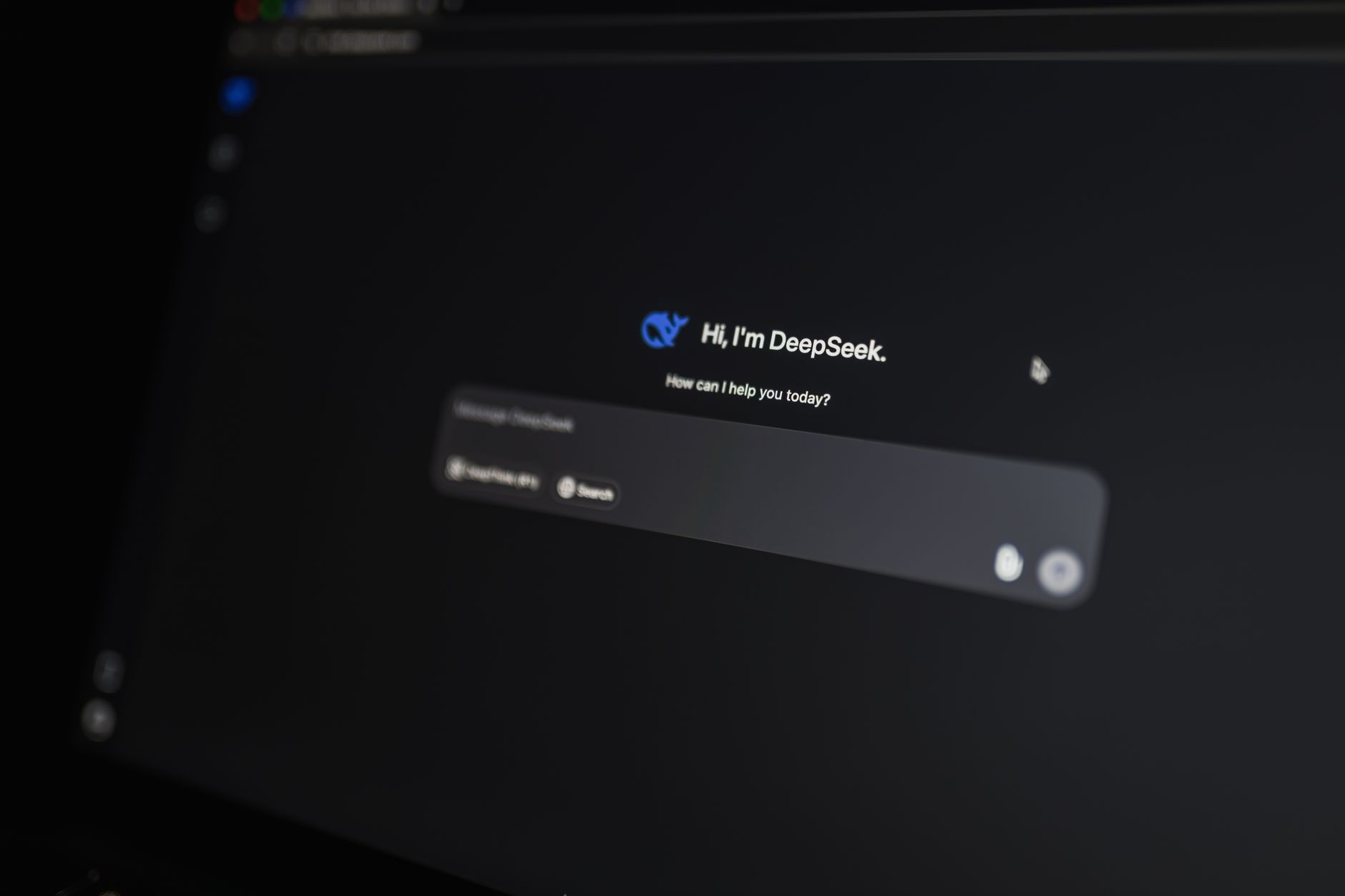 ChatGPT interface on laptop screen showing caption prompt