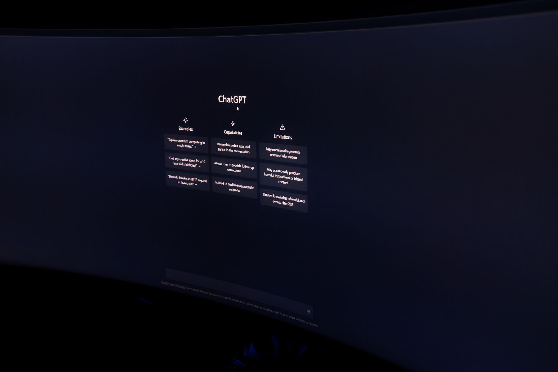 AI writing tool generating TikTok script on computer screen