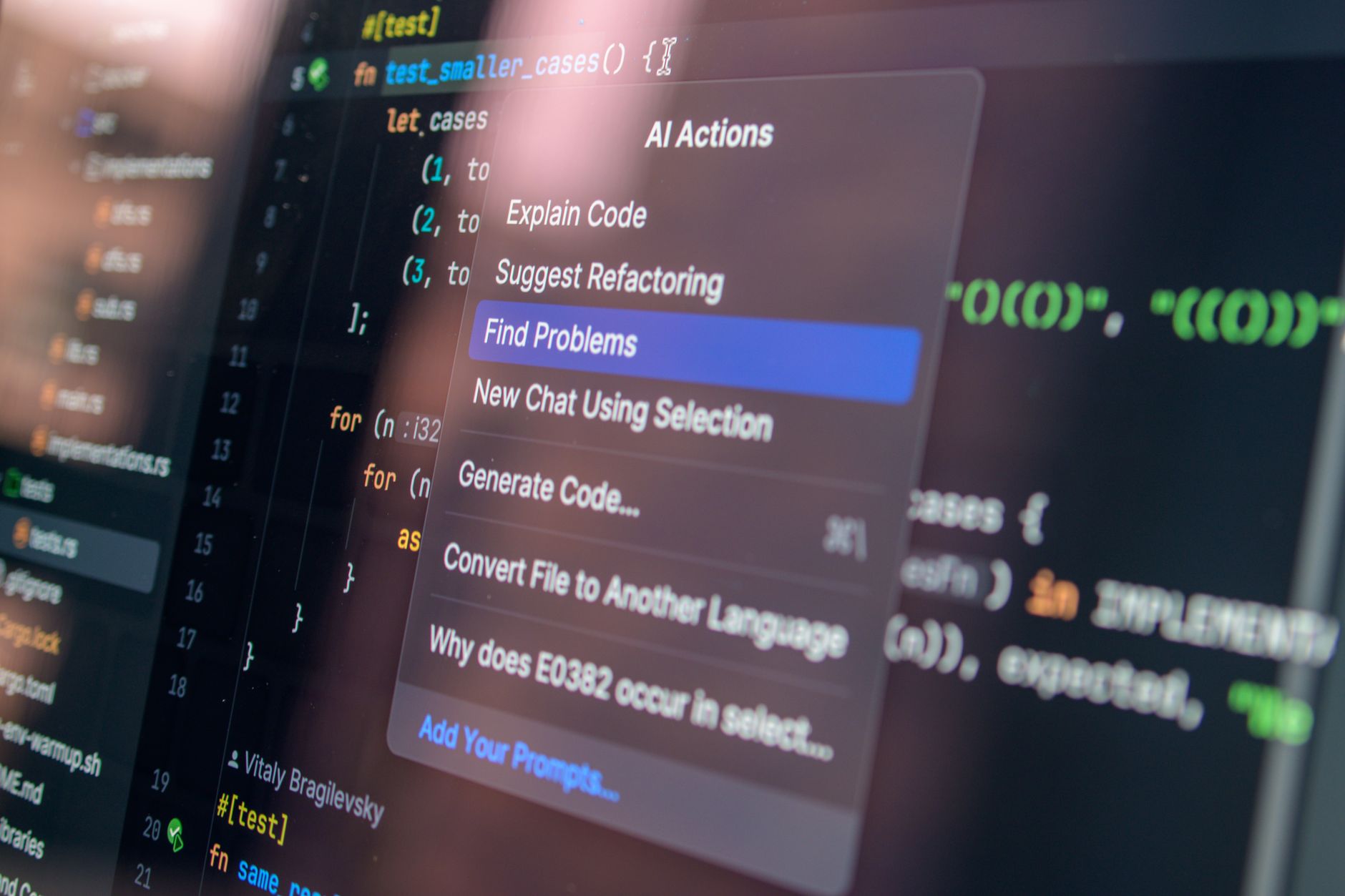 AI post generator dashboard creating social media captions