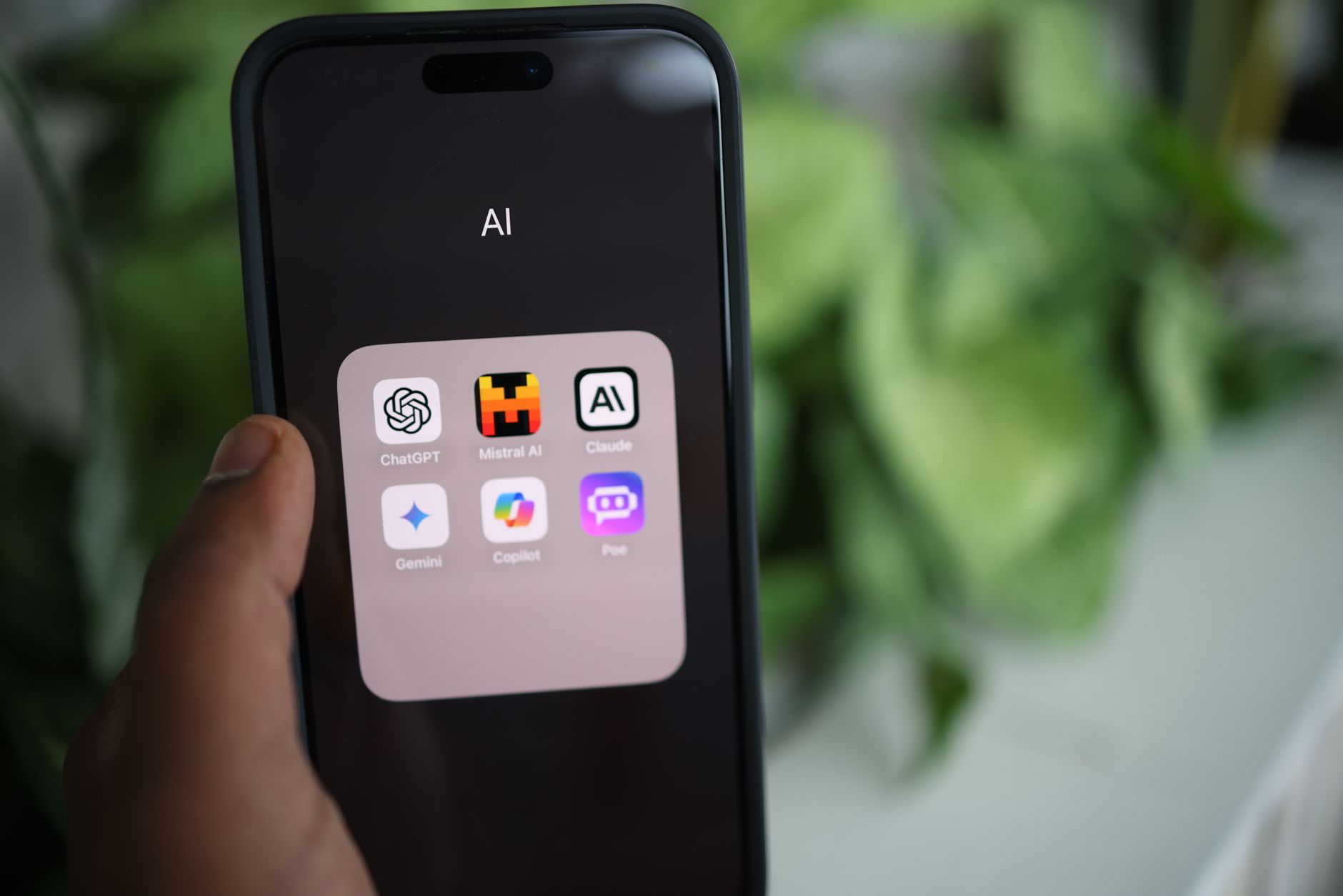 Image caption generator analyzing a photo for Instagram post