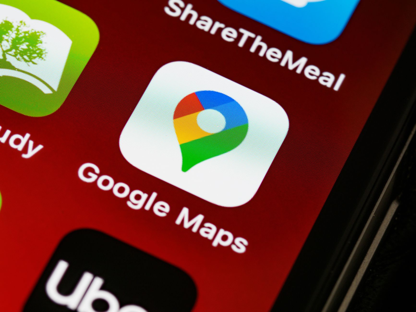 Google Business Profile map pack listing on a smartphone screen