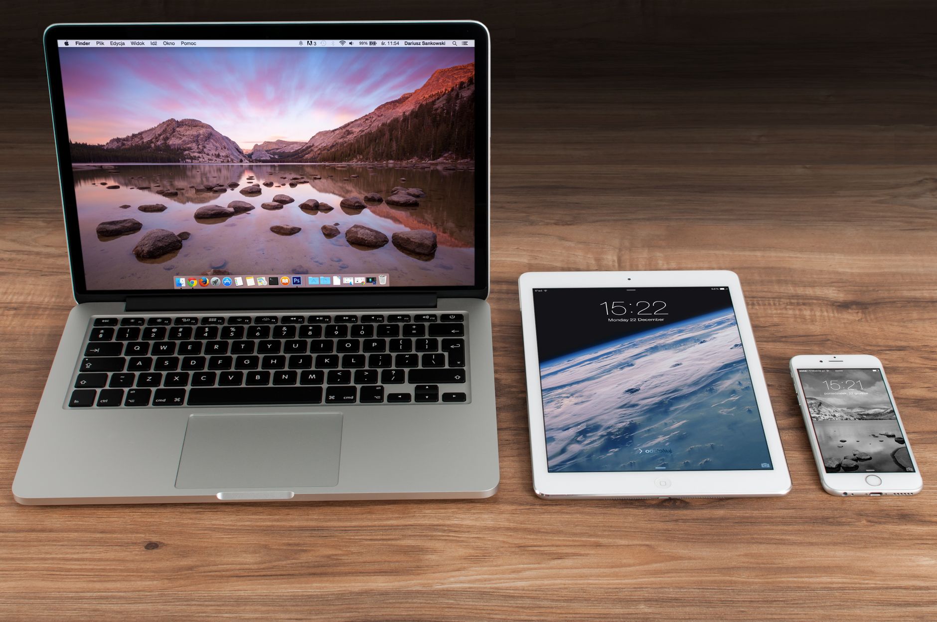 Mobile-friendly website displayed on smartphone and tablet