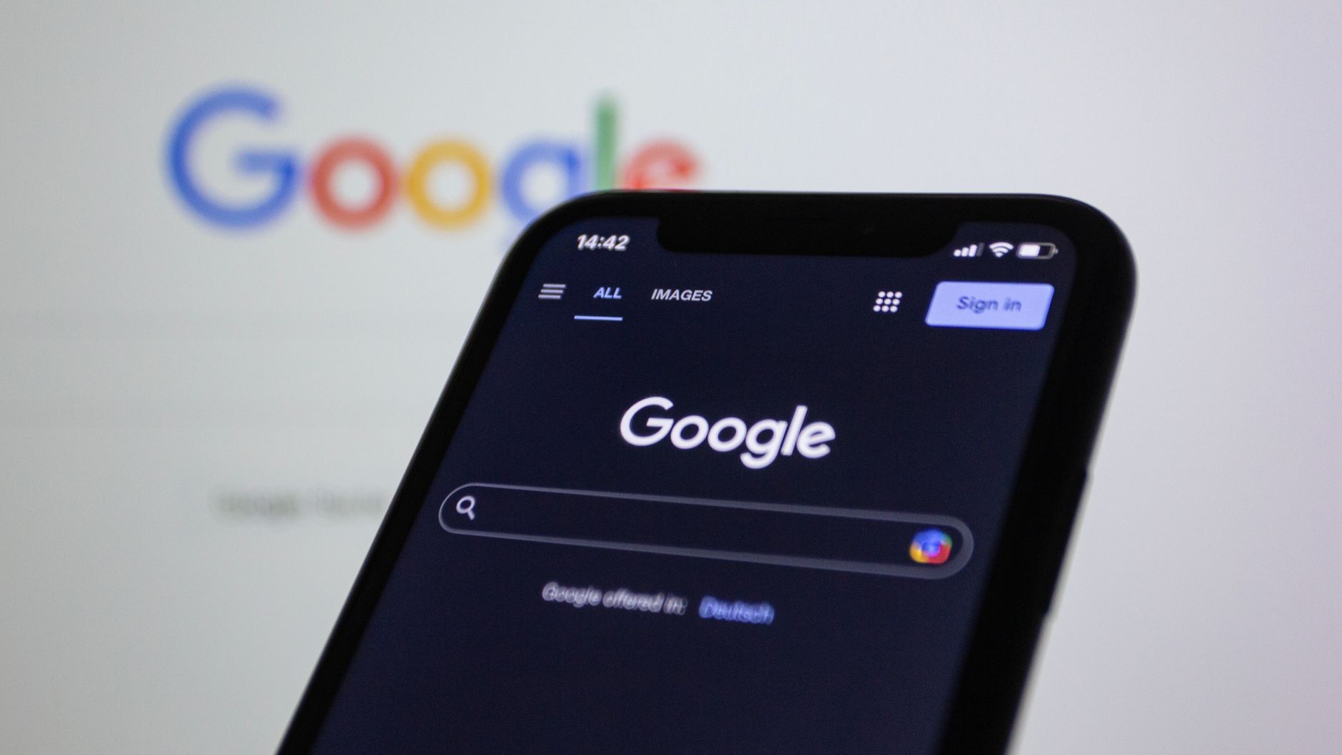 Google Business Profile optimization on a smartphone screen