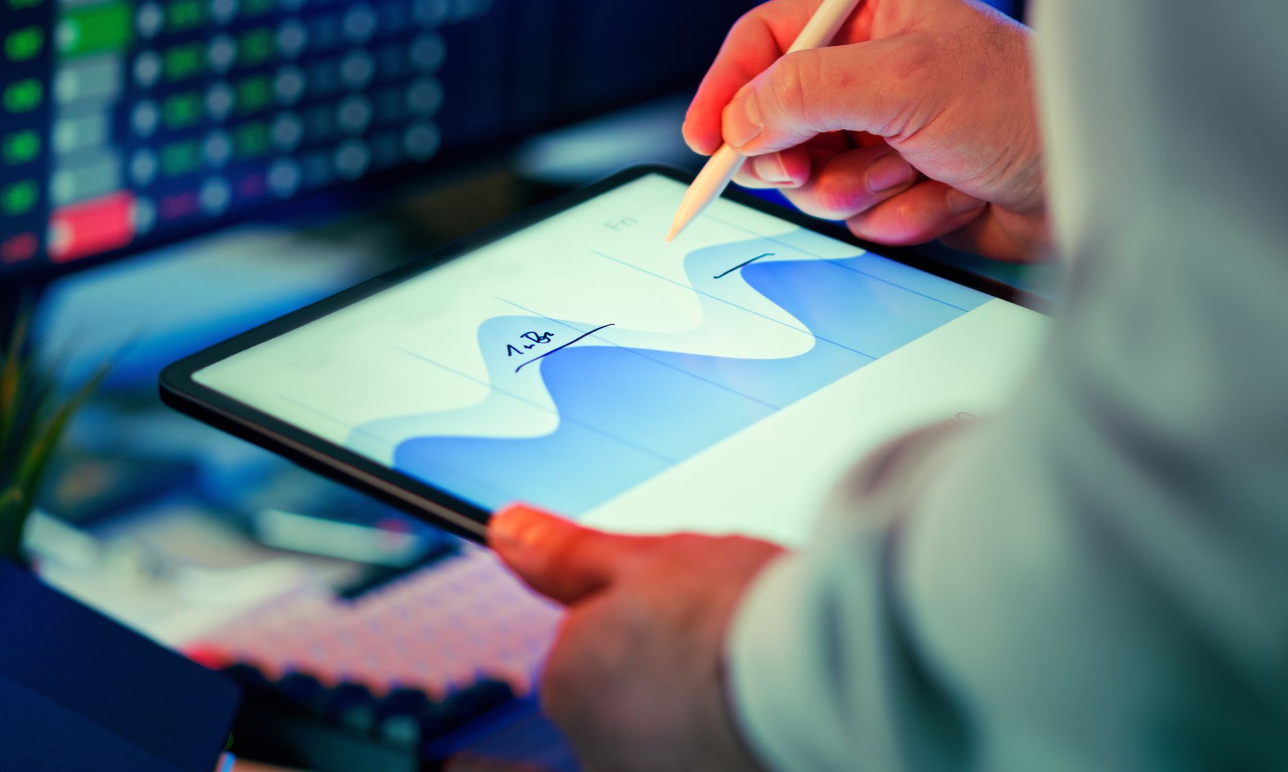 Email marketing campaign analytics showing open rates and conversions