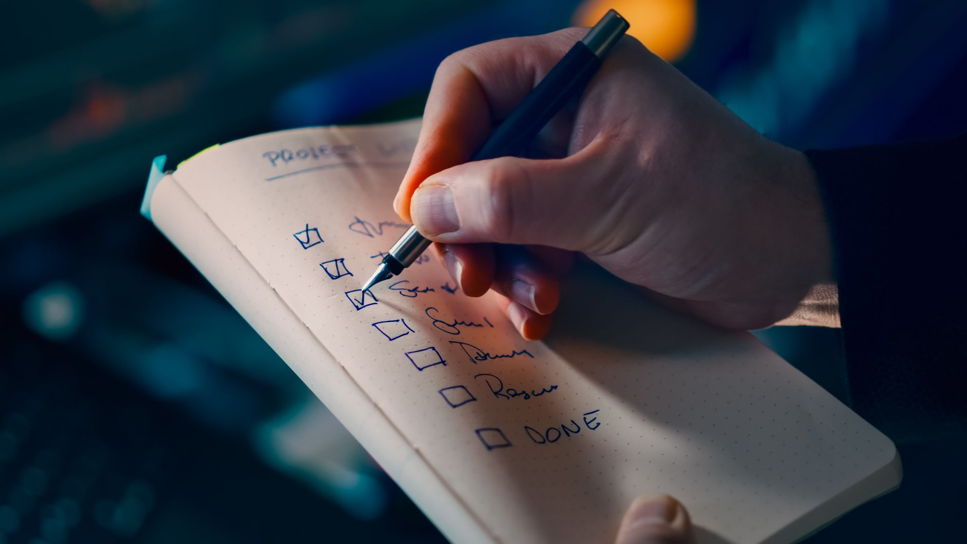 SEO checklist with prioritized recommendations and action items