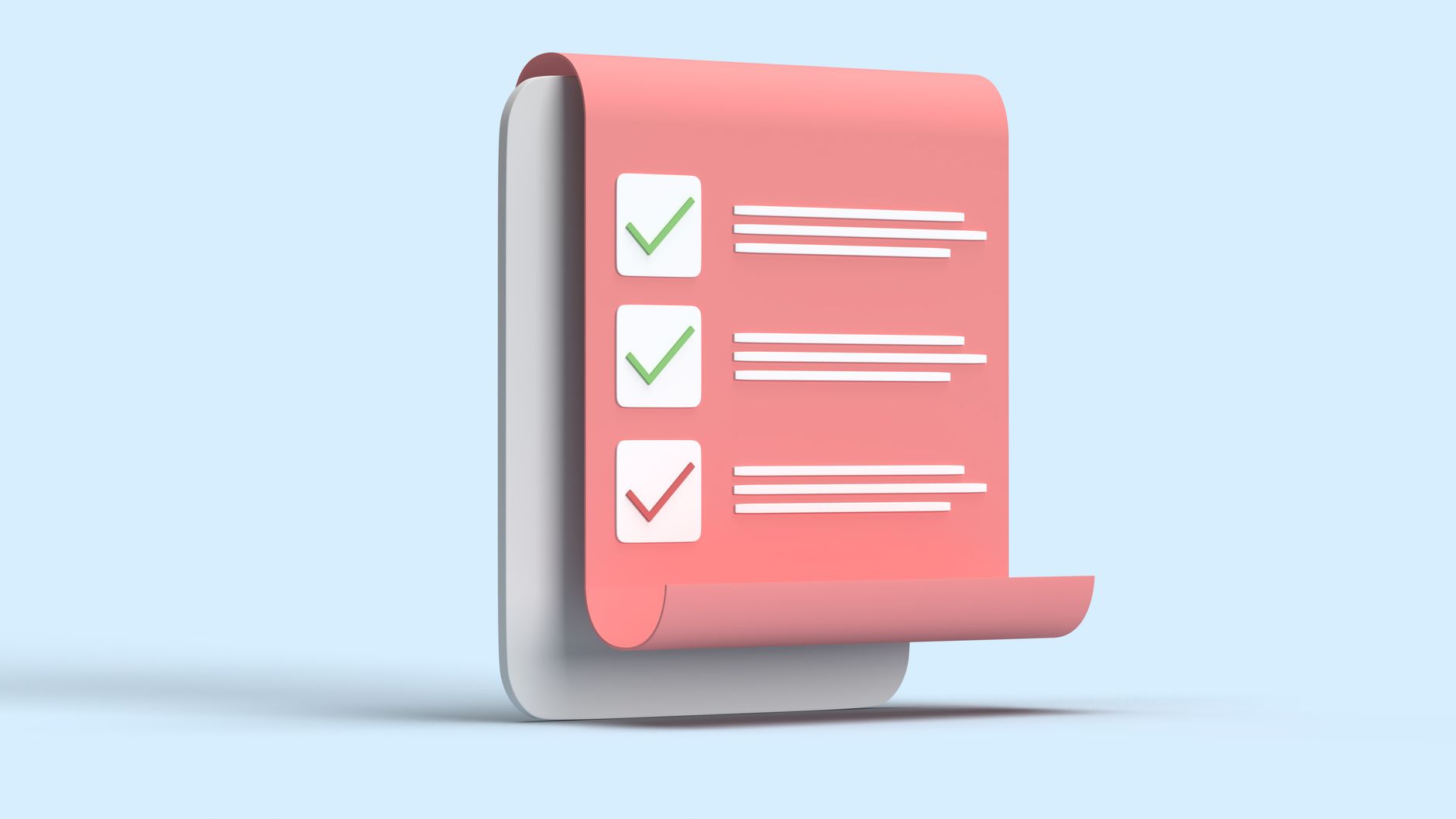 Prioritized SEO recommendations list on a report document
