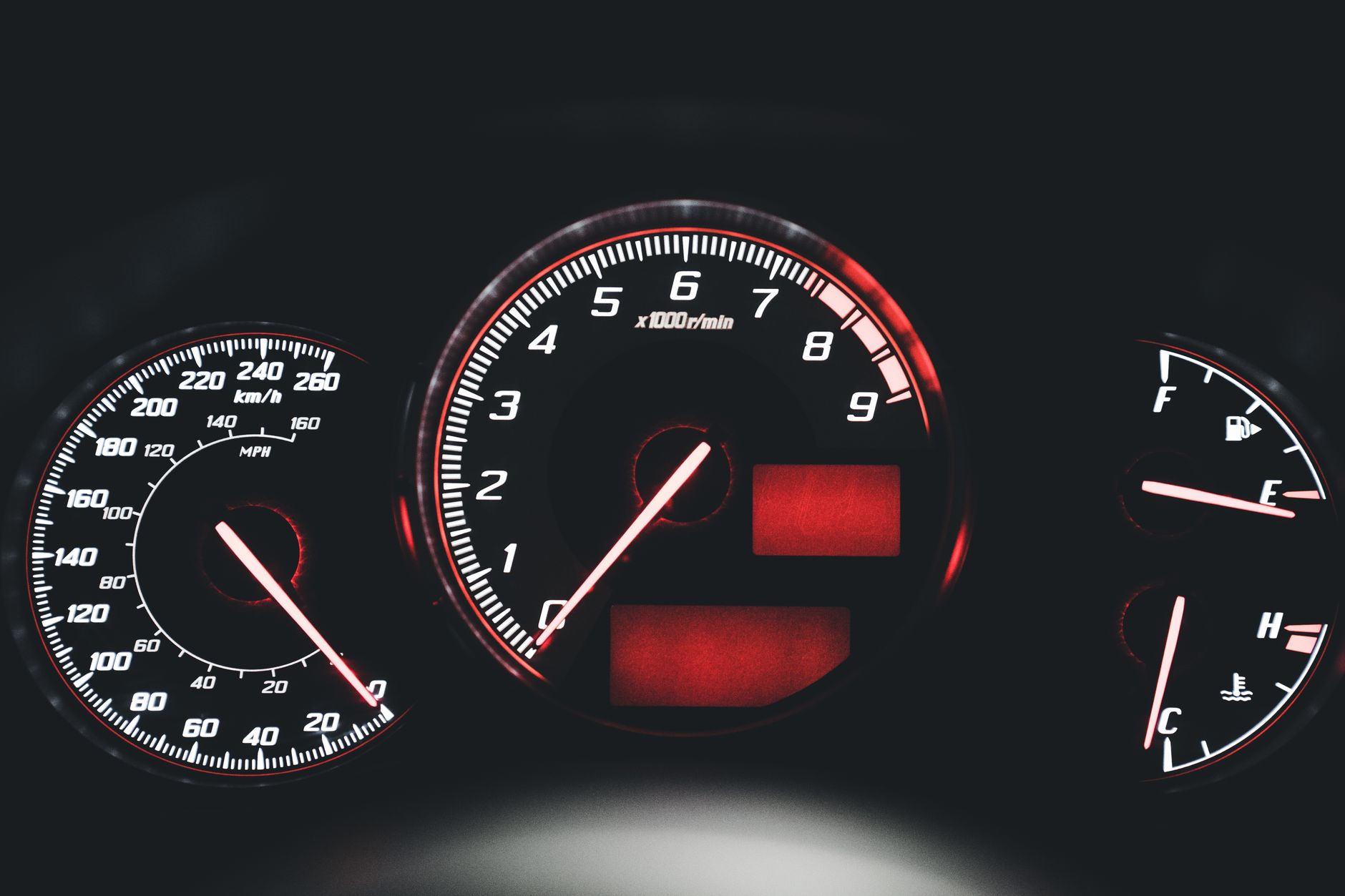 Website speed performance dashboard showing load time metrics