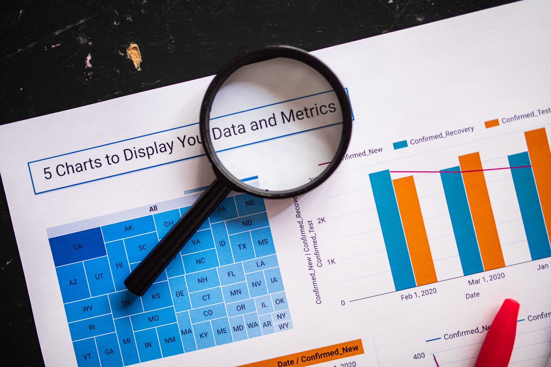SEO metrics dashboard showing organic traffic growth and keyword rankings