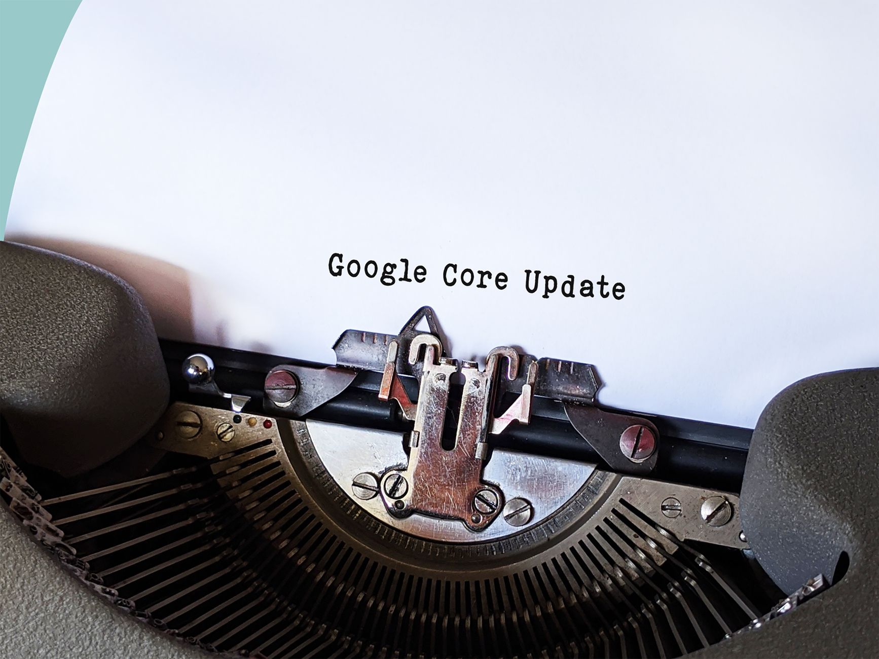SEO audit checklist with technical and content factors side by side on a clipboard