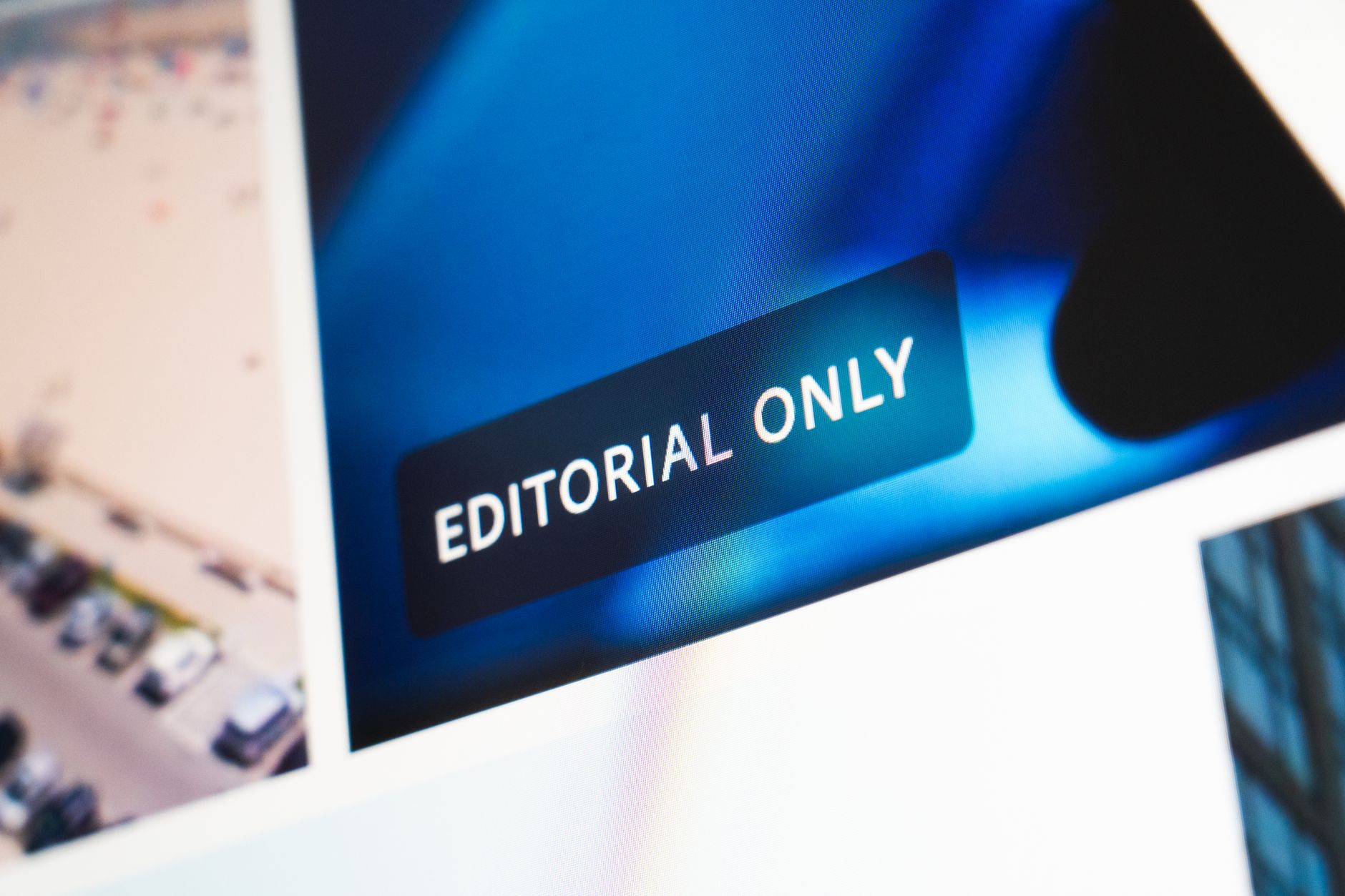 Well-structured webpage with clear headings and organized content sections on a monitor