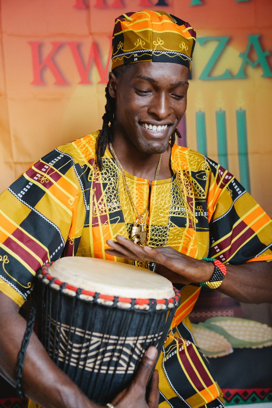 African diaspora community gathering celebrating African culture