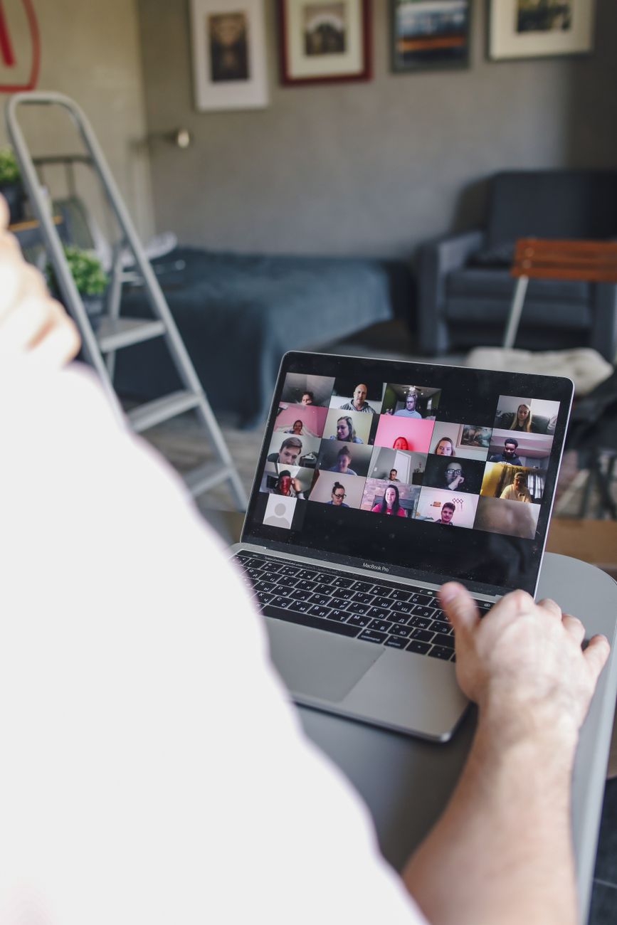 African creators engaging with community members online