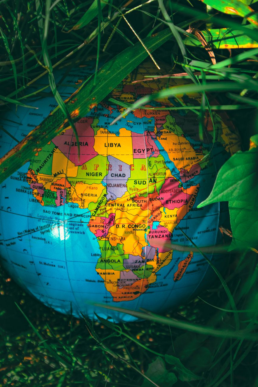 Map of Africa highlighting startup ecosystem growth across the continent