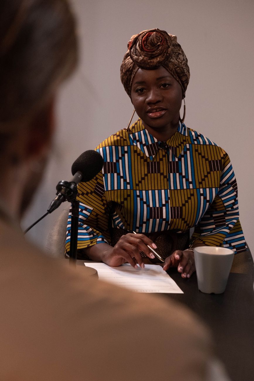 African digital artists and creators networking at an innovation hub event