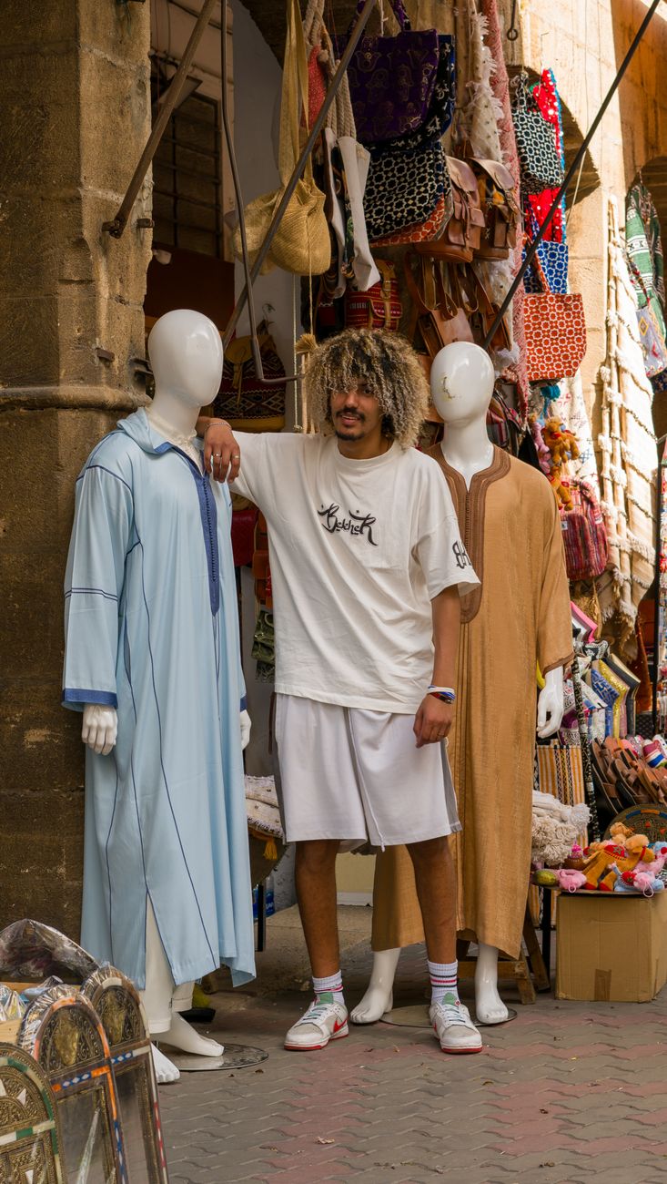 African fashion merchandise brand clothing line with cultural prints