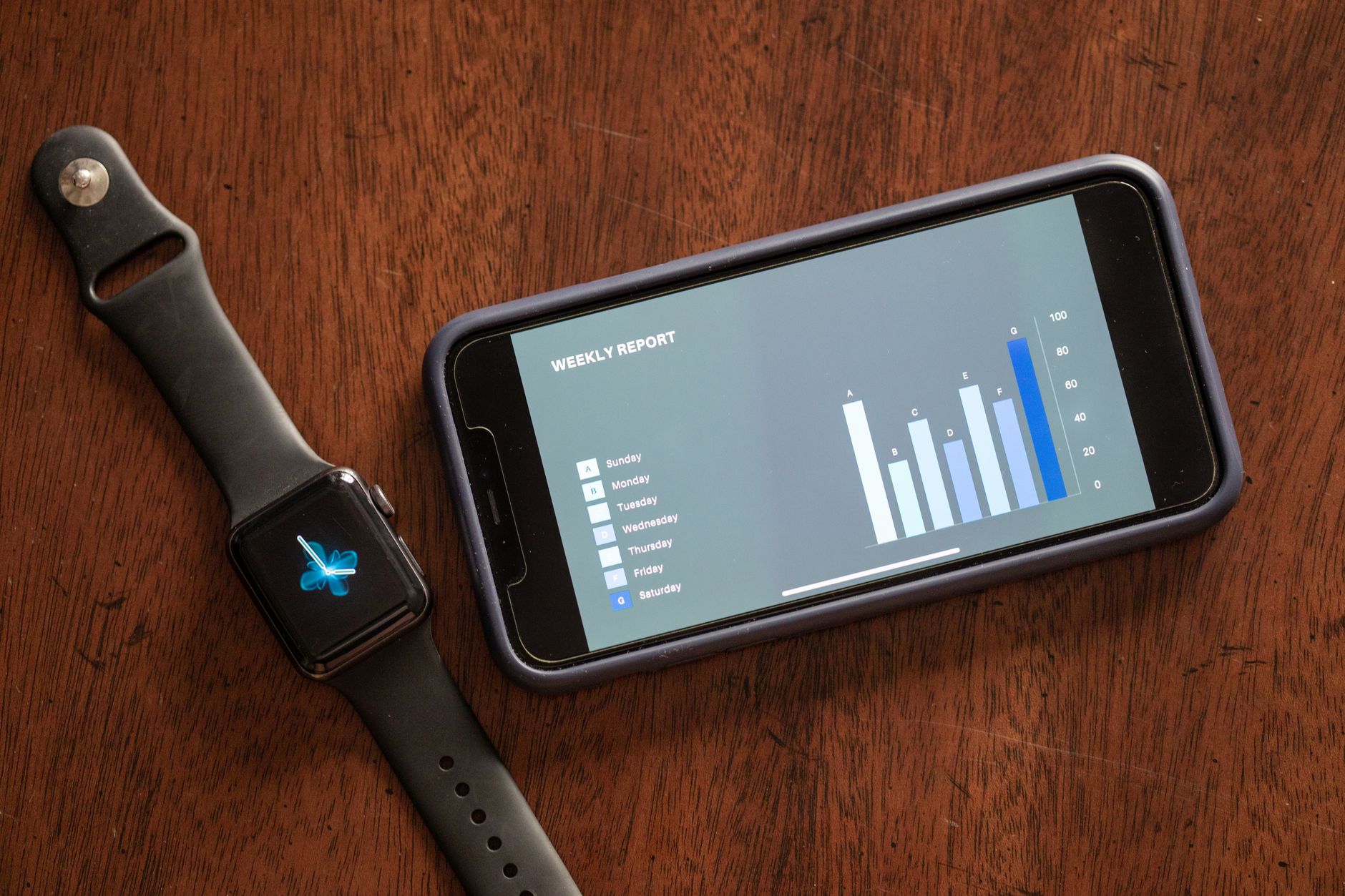 Smartphone displaying a Bible reading app with a progress tracker